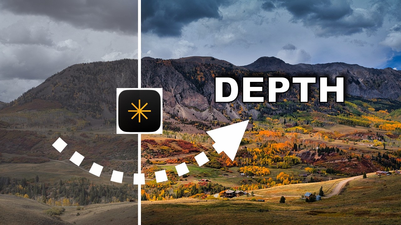 Flat Photos? How to Add DEPTH in Luminar