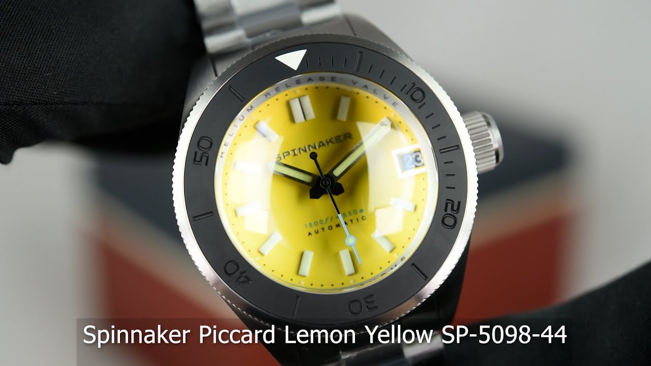 Spinnaker Piccard Lemon Yellow SP-5098-44