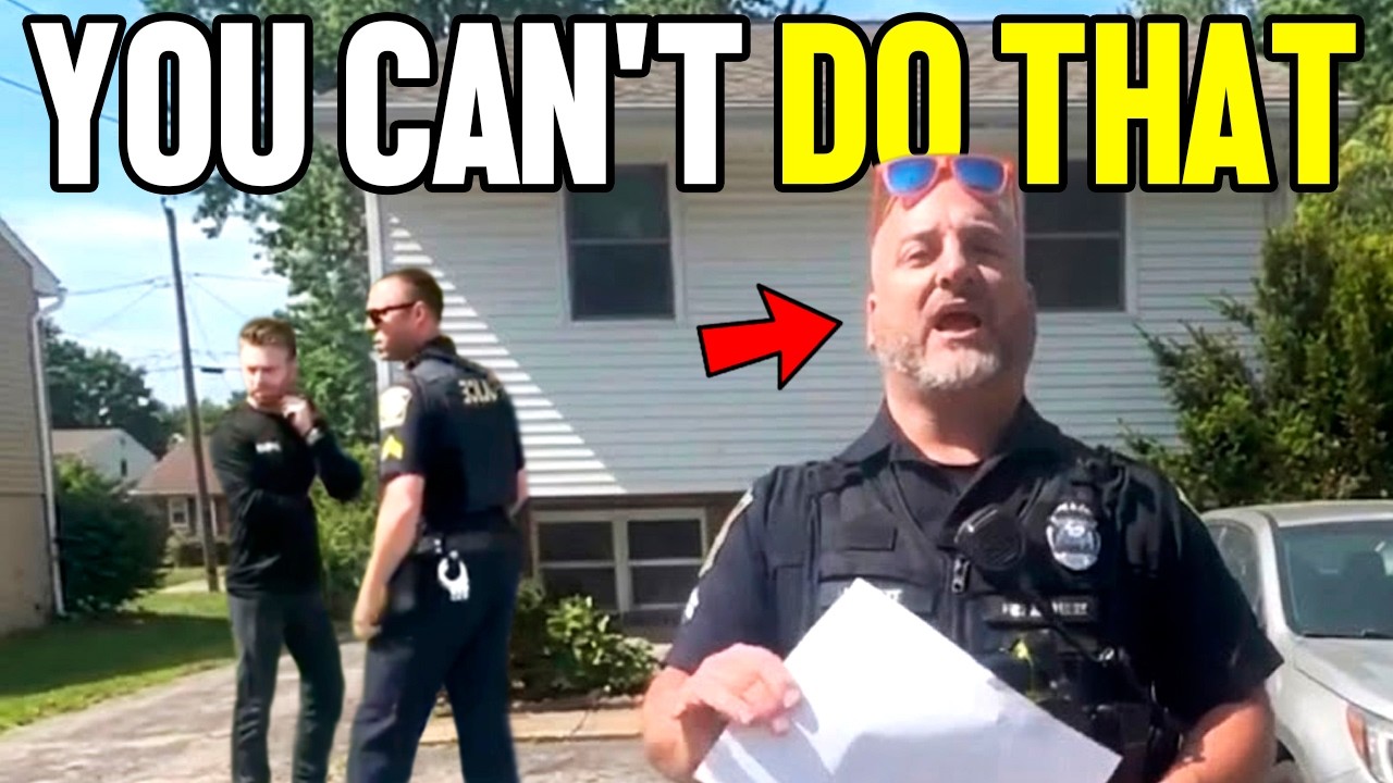 He OUTSMARTED the Cops Using the LAW Against Them