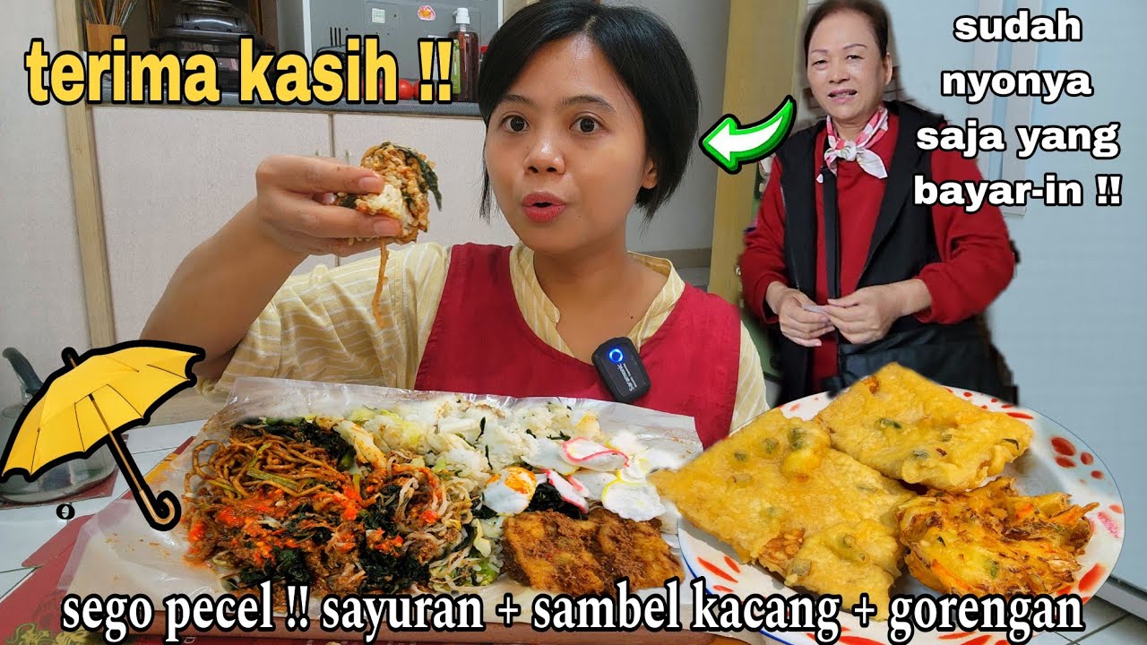 MAJIKAN PERHATIAN KE PRTNYA ‼️BELIIN SEGO PECEL BUAT PRTNYA SARAPAN