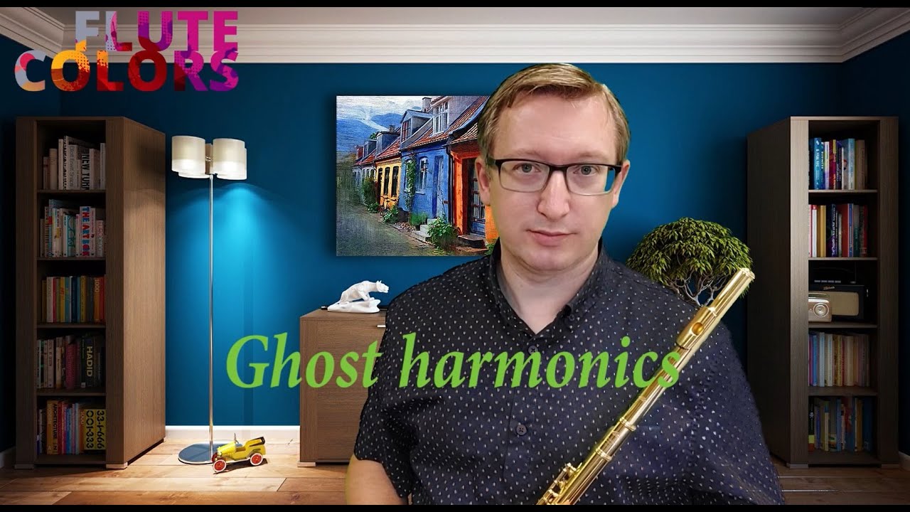 Ghost harmonics on the flute
