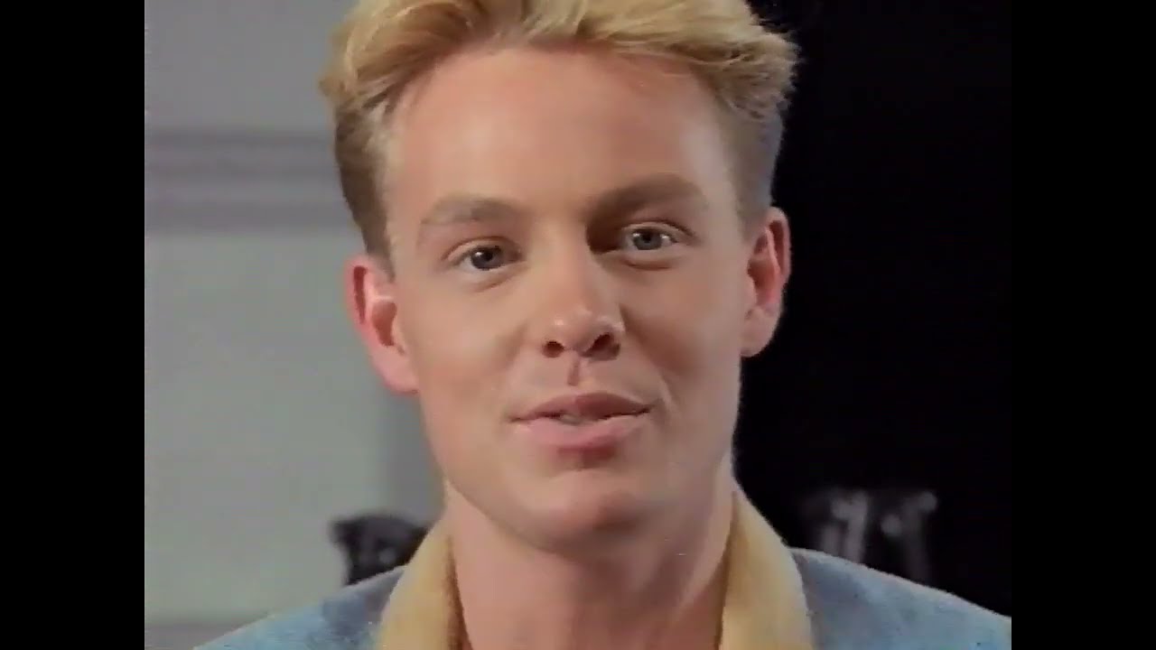 Jason Donovan - Interview and Tour of the PWL Studios (1989)