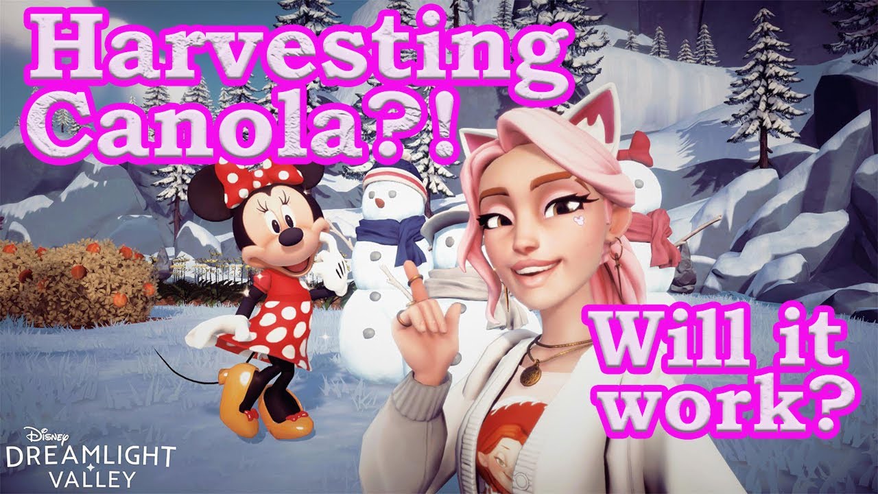 Disney Dreamlight Valley...Replacing Pumpkins with Canola! Will it work?!