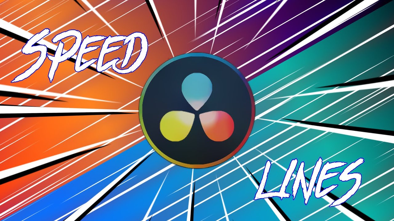 Anime Speed Lines Effect | Davinci Resolve