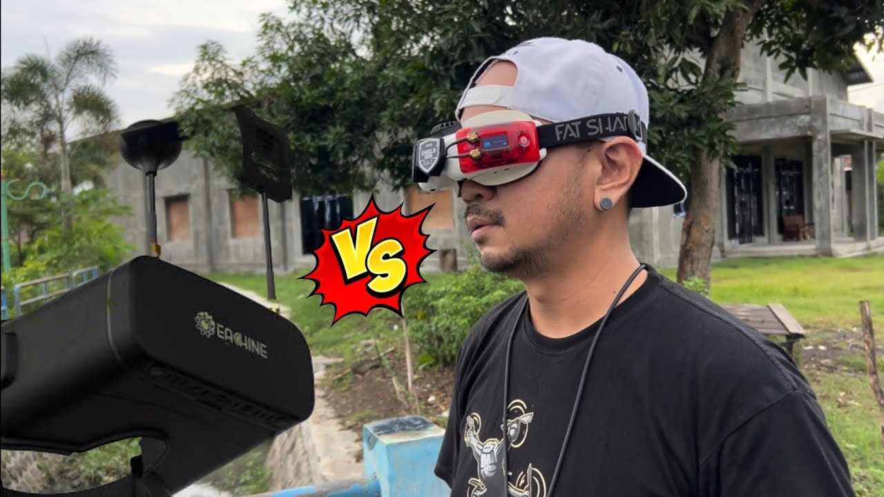 Eachine EV800DM vs Fatshark Dominator V3 Long Range Tes