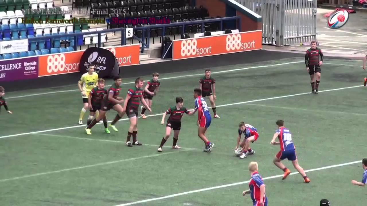 Lancashire Cup Final 2015 Under 13s: Halton Farnworth Hornets v Shevington Sharks  - Tries