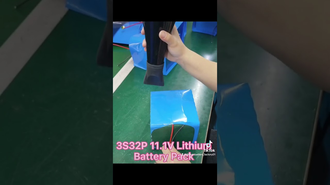 CustomizedRechargeable 18650 3s32p 11.1v80Ah Lithium ion Battery Pack 