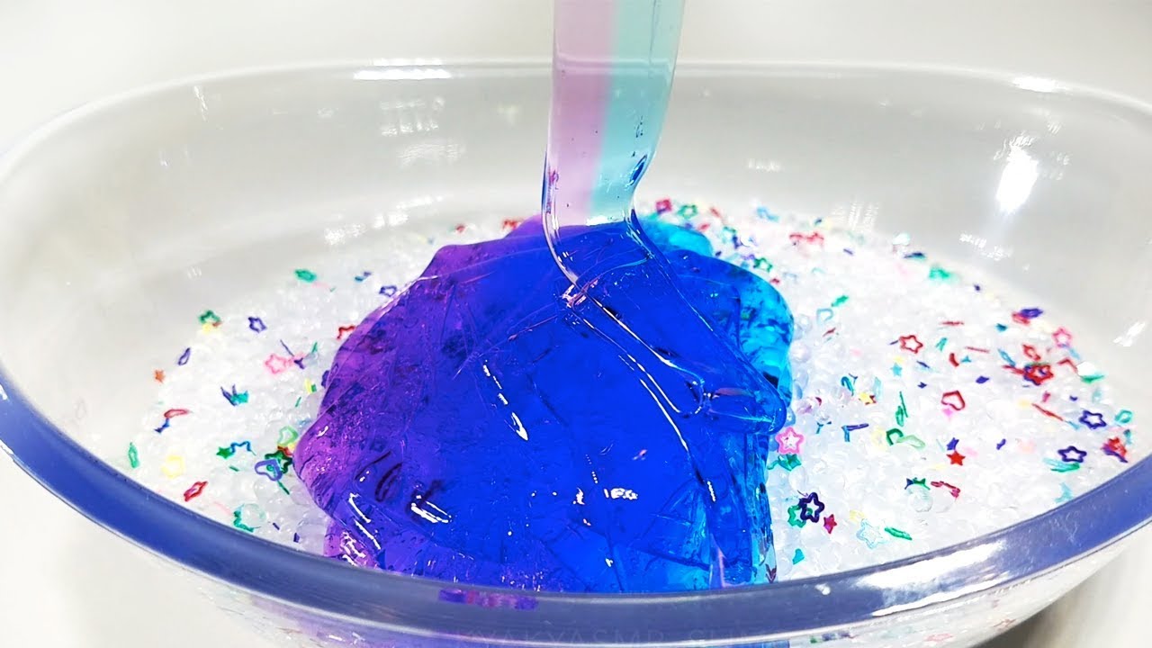 Kyakyasmr Slime Mixing Satisfying ASMR #2