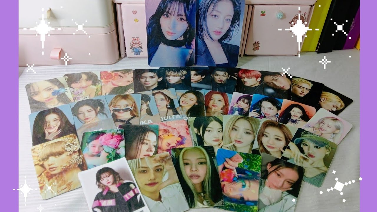 اصنع بنفسك فوتوكارد في البيت وبطريقة بسيطة 🖼🤩How to make a photo card kpop