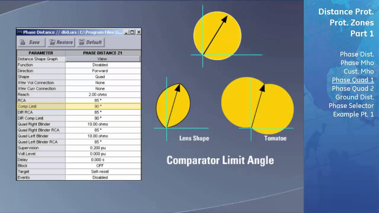 UR-122-1 l Distance Protection  v1