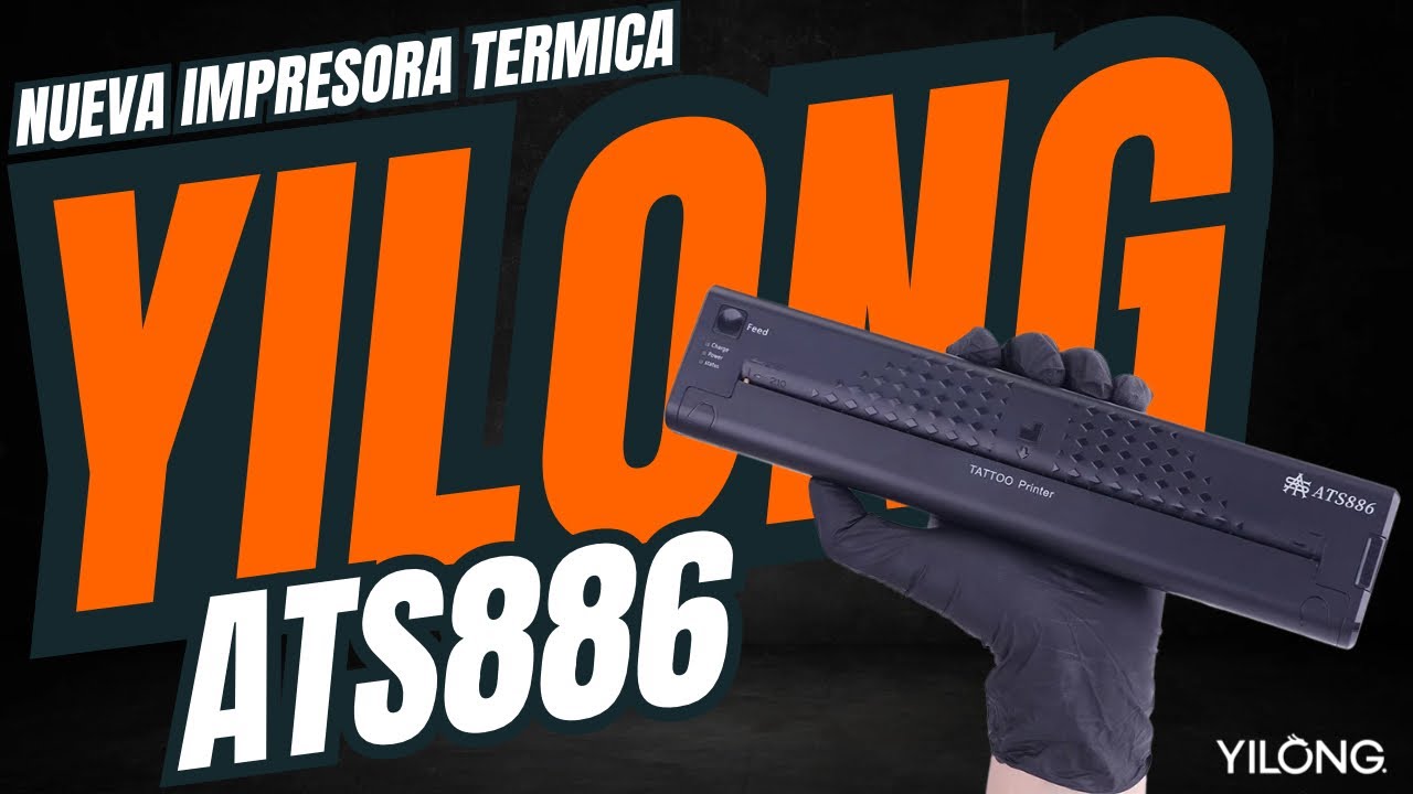 Thermal Tattoo Printer ATS 886 - MEJOR QUE PHOMEMO M08F?