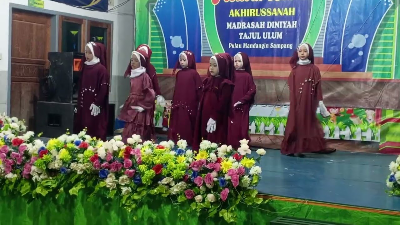 PENAMPILAN Tari Seni Islami 👌❤️🤏 || Yaa TAb Tab // MD TAJUL ULUM mandangin 