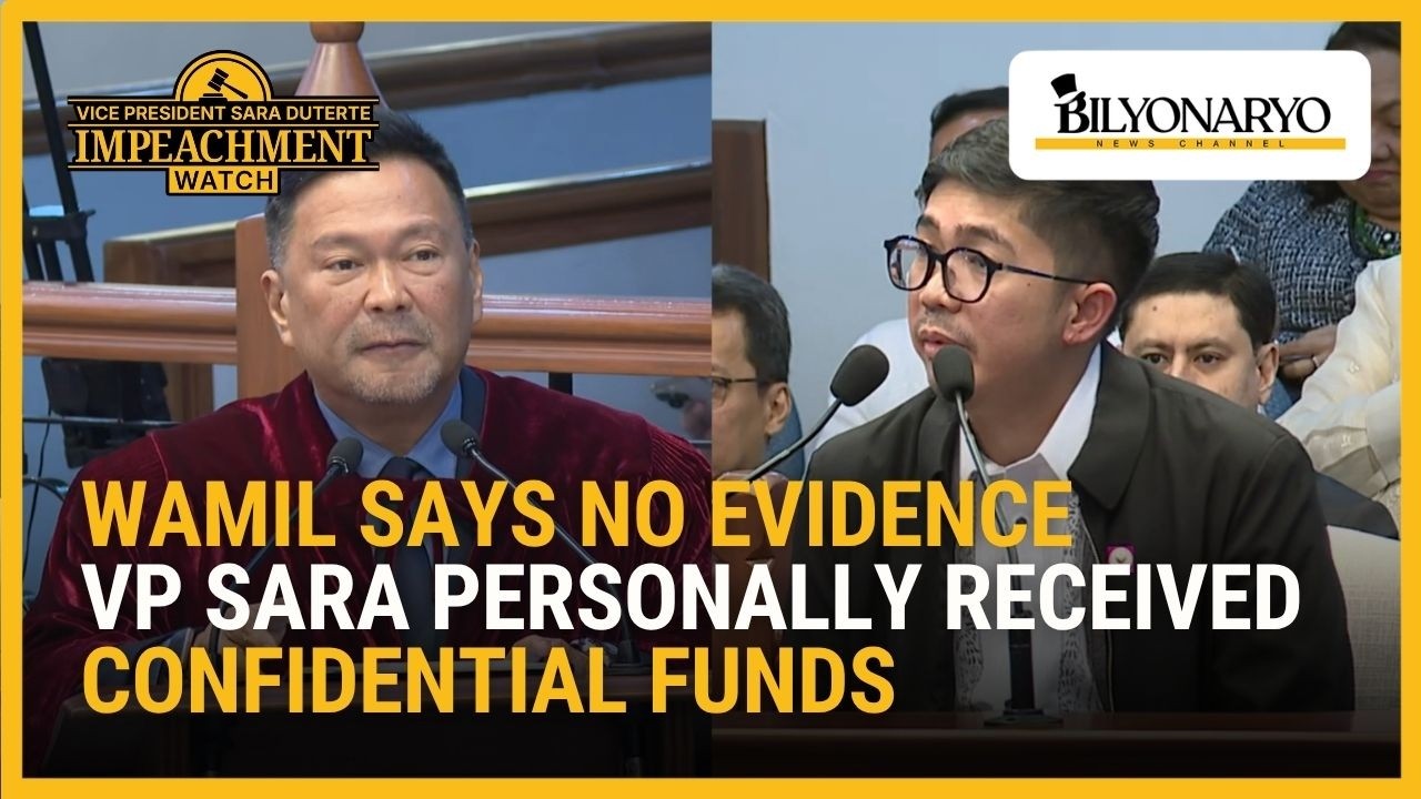 'Wala po' &mdash; COA auditor says no evidence VP Sara personally benefited from confidential funds