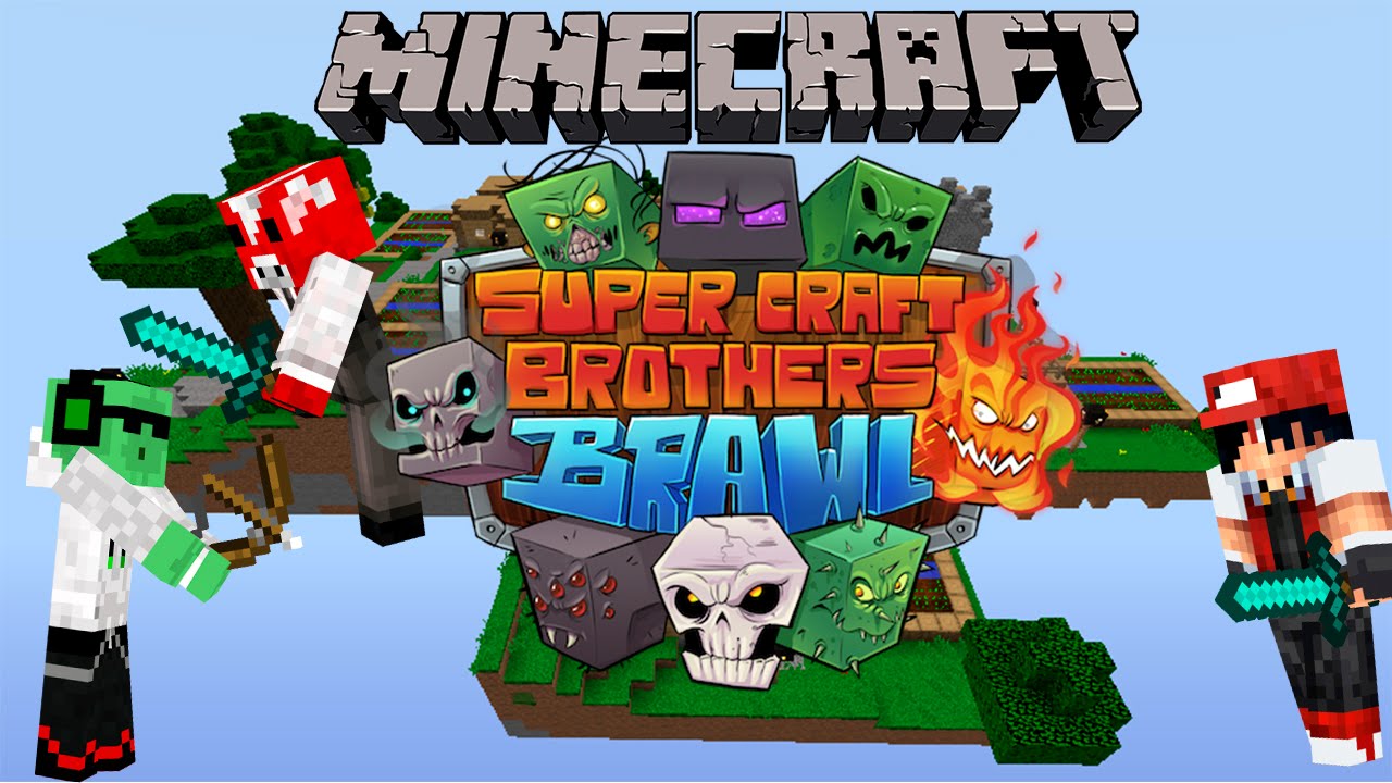 Minecraft Minipeli: Super Craft Bros: Brawl