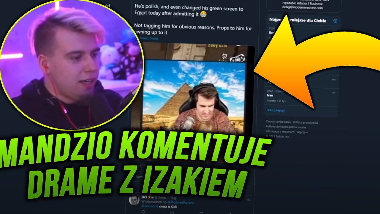 MANDZIO KOMENTUJE DRAME Z IZAKIEM | MANDZIO SHOTY Z LIVE