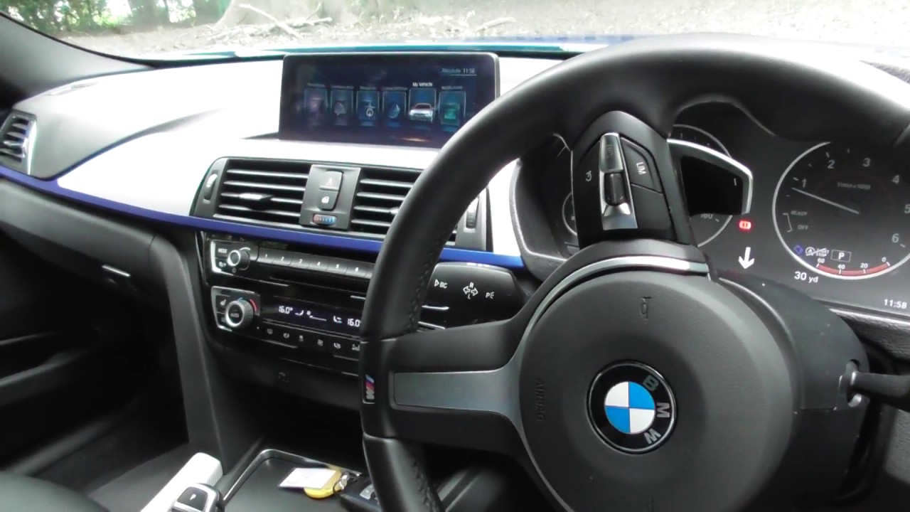 BMW F30 3 Series LCI Facelift Interior Review