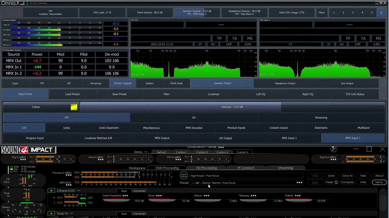 HYBRID Preset by STHA Audio for Omnia.9 and Omnia Enterprise 9s vs Sound4 Impact Factory Presets 1/2