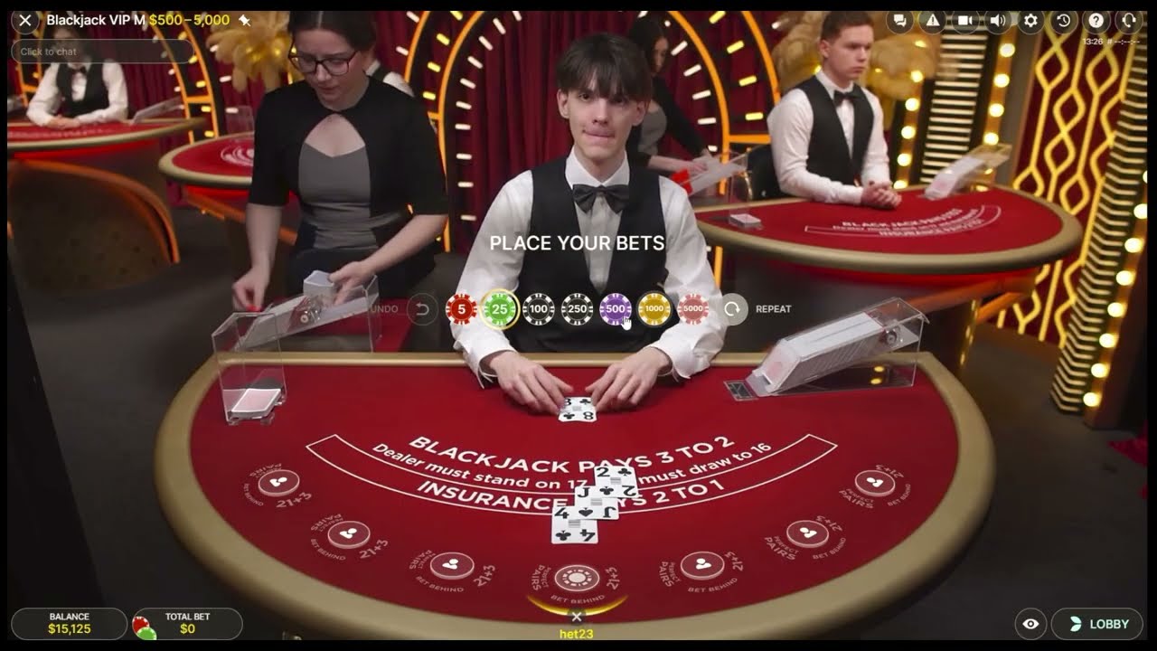 High Rolling BLackJack Session#15 - Luck was on our side!!!