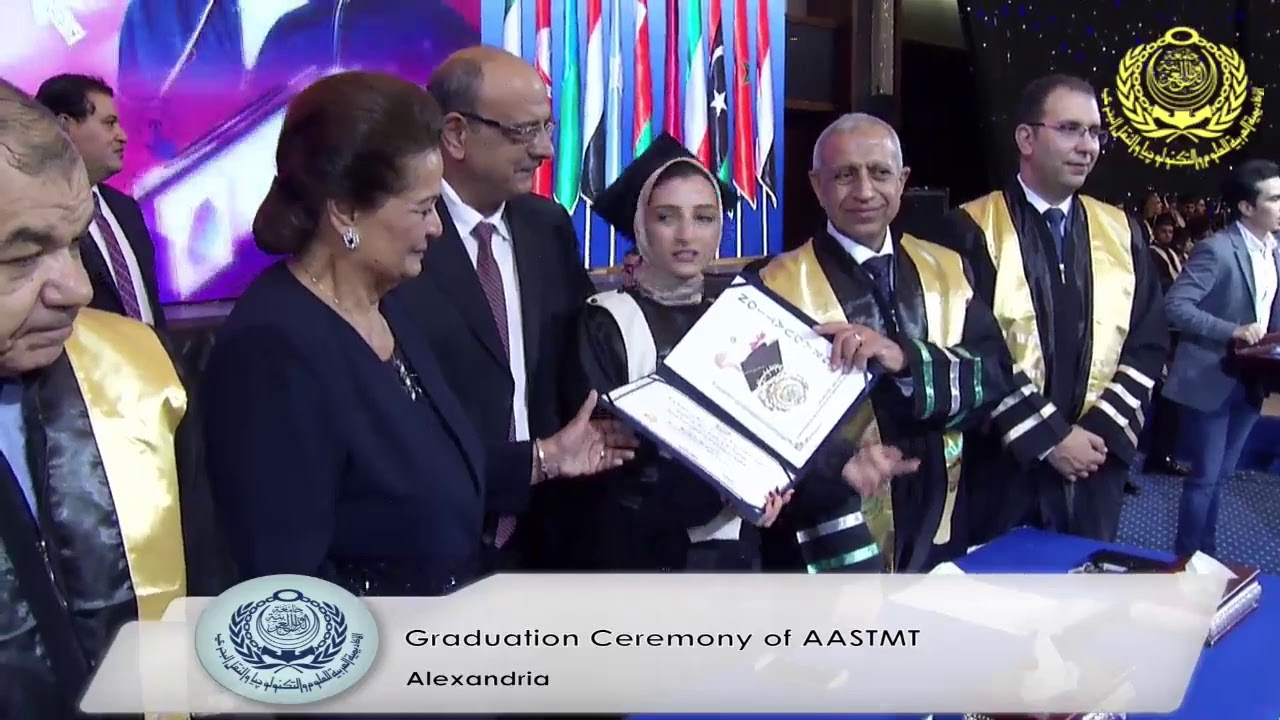 Arab Academy for Science, Technology and Maritime Transport College of management & Tech. Graduation