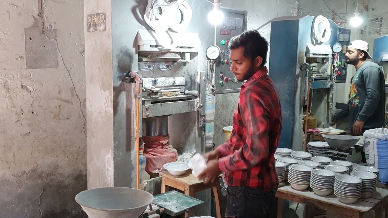 How Melamine Dinner Plates Are Making - Awseom Technique