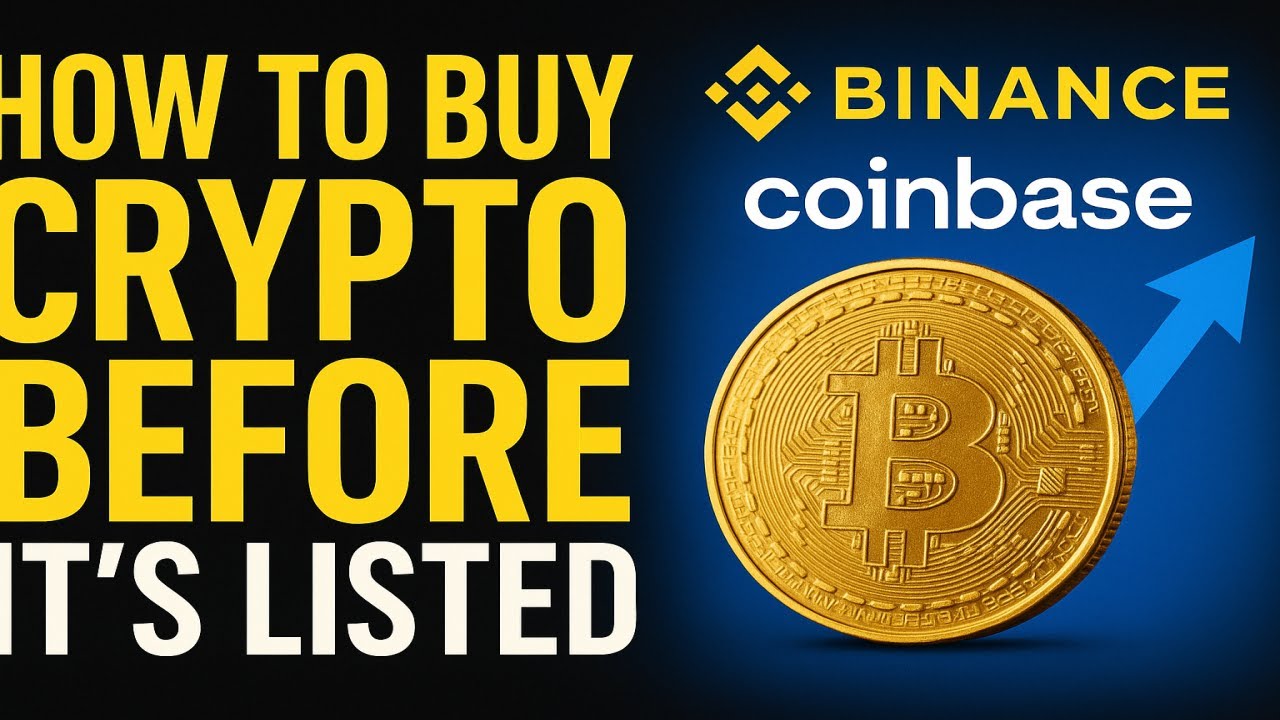 how to buy new crypto tokens before listing (make 10-100X profits)