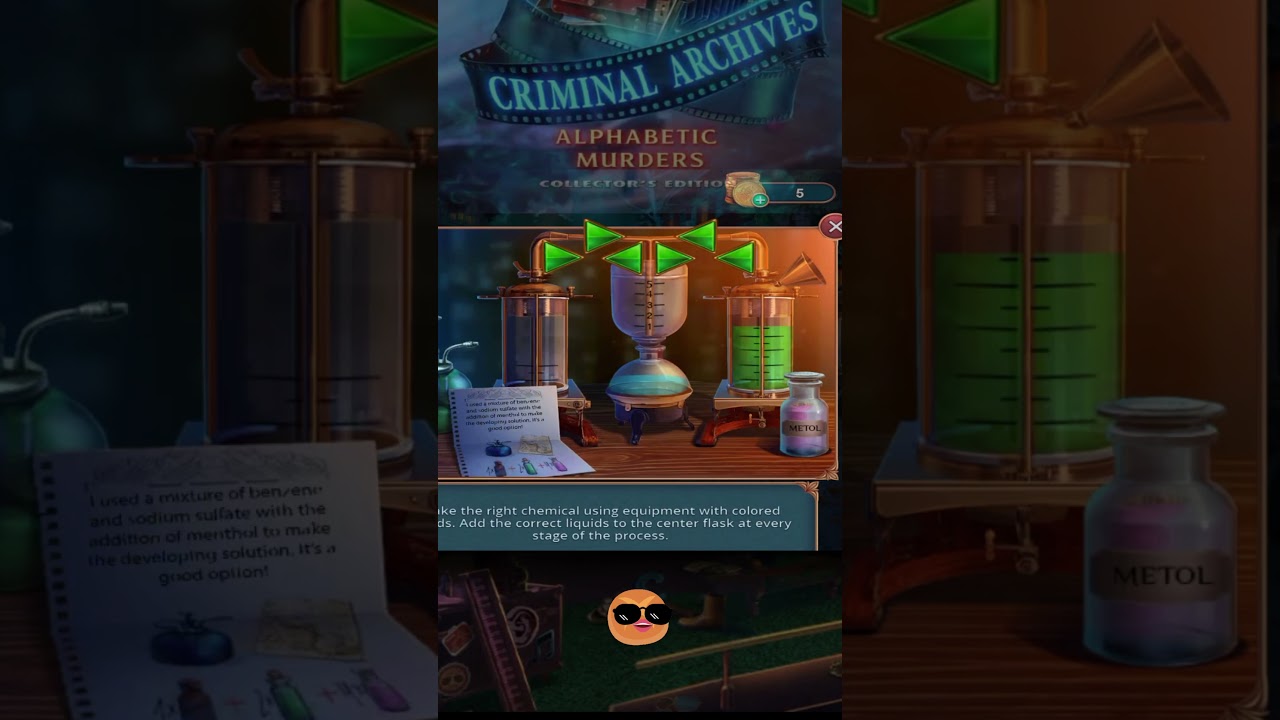 Criminal Archives 2 F2P Bonus Chapter: Chemical Measurements