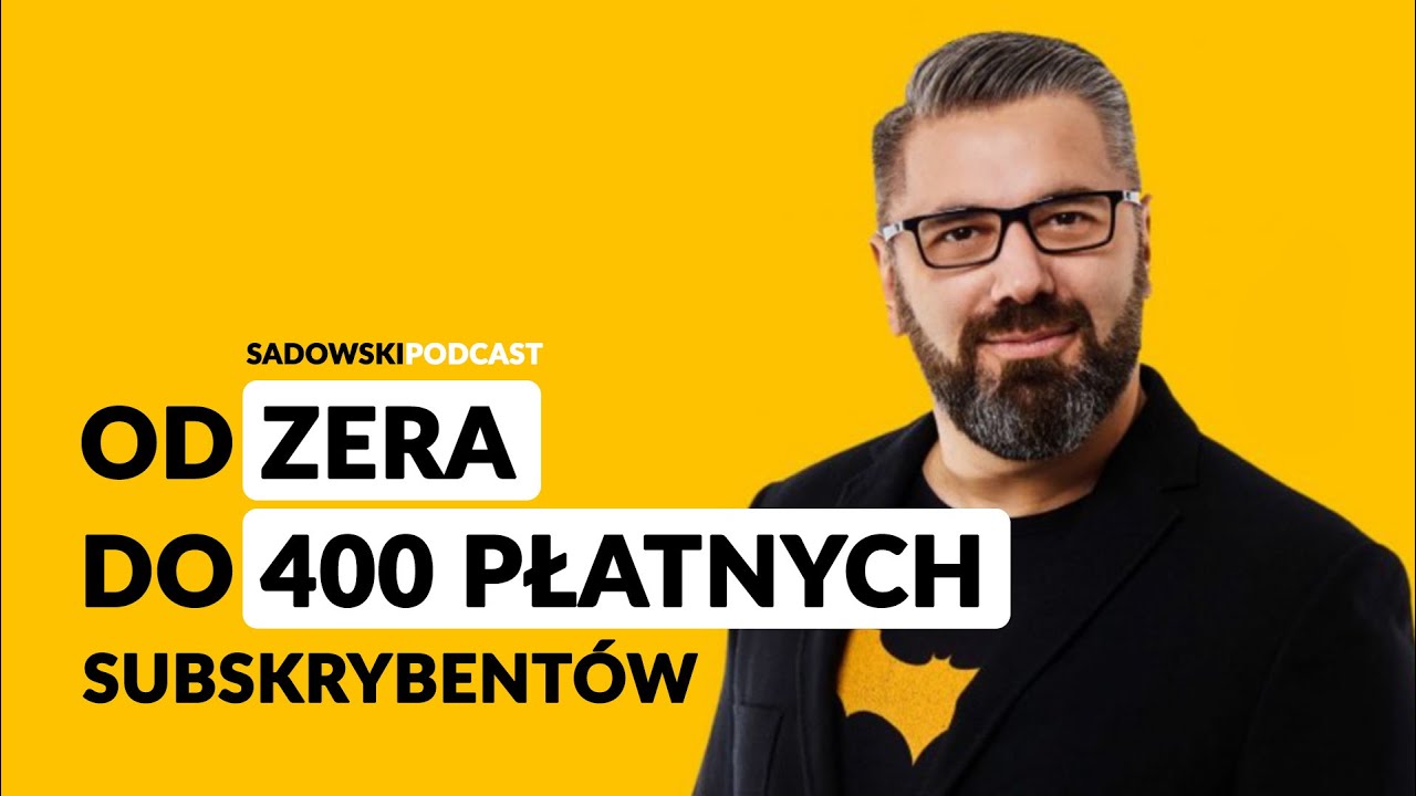 Od 0 do 400 płacących subskrybent&oacute;w | Paweł Tkaczyk o budowie biznesu subskrypcyjnego