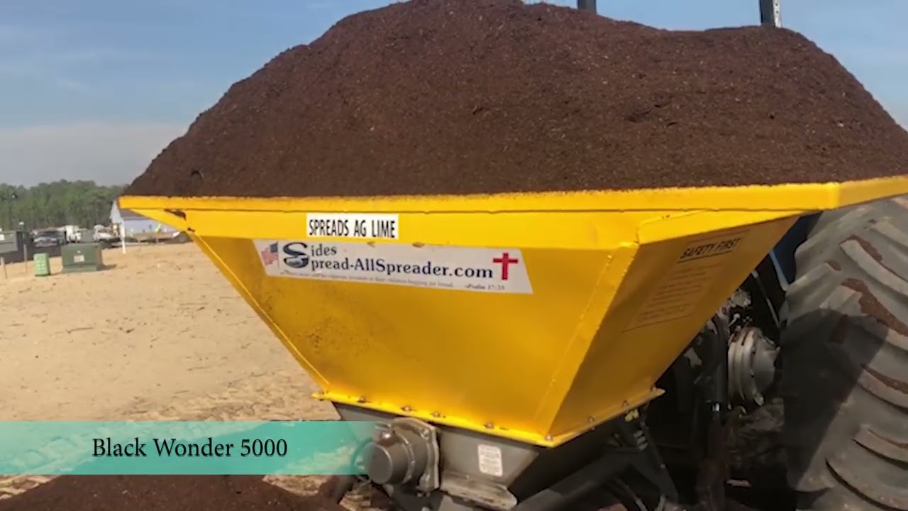 Sides Spreader Mixing Black Wonder 5000