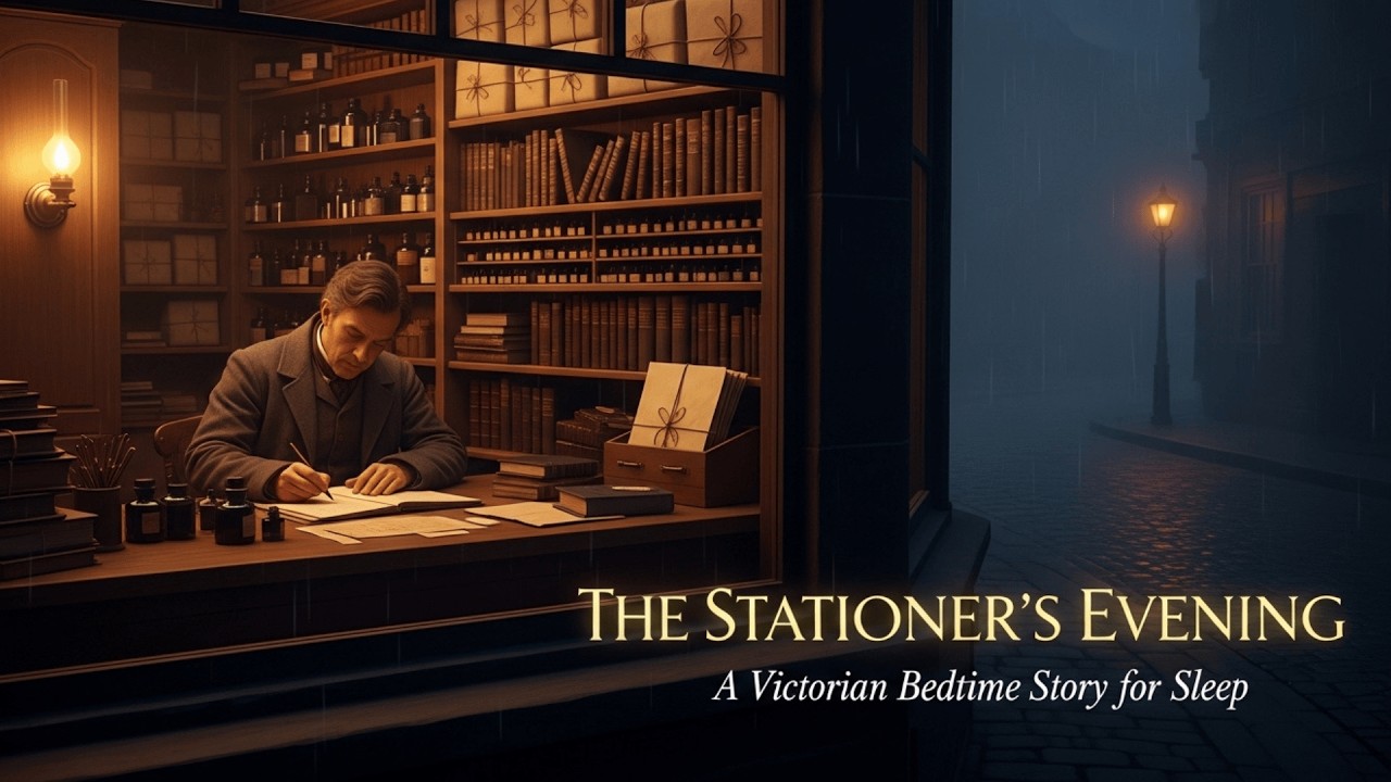 Fall Asleep to a Victorian Stationer’s Evening | Gentle Historical Sleep Story