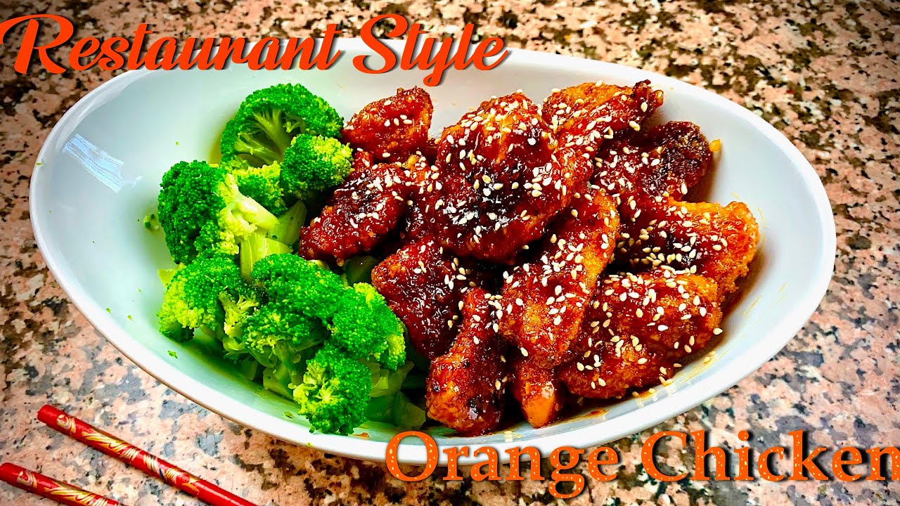 Restaurant Style Orange Chicken | Healthy and Oven Baked