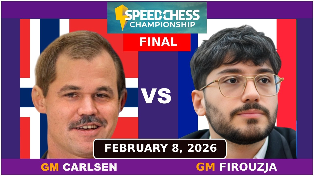 FINAL |  Magnus Carlsen vs Alireza Firouzjaa | Speed Chess Champ 2025-26