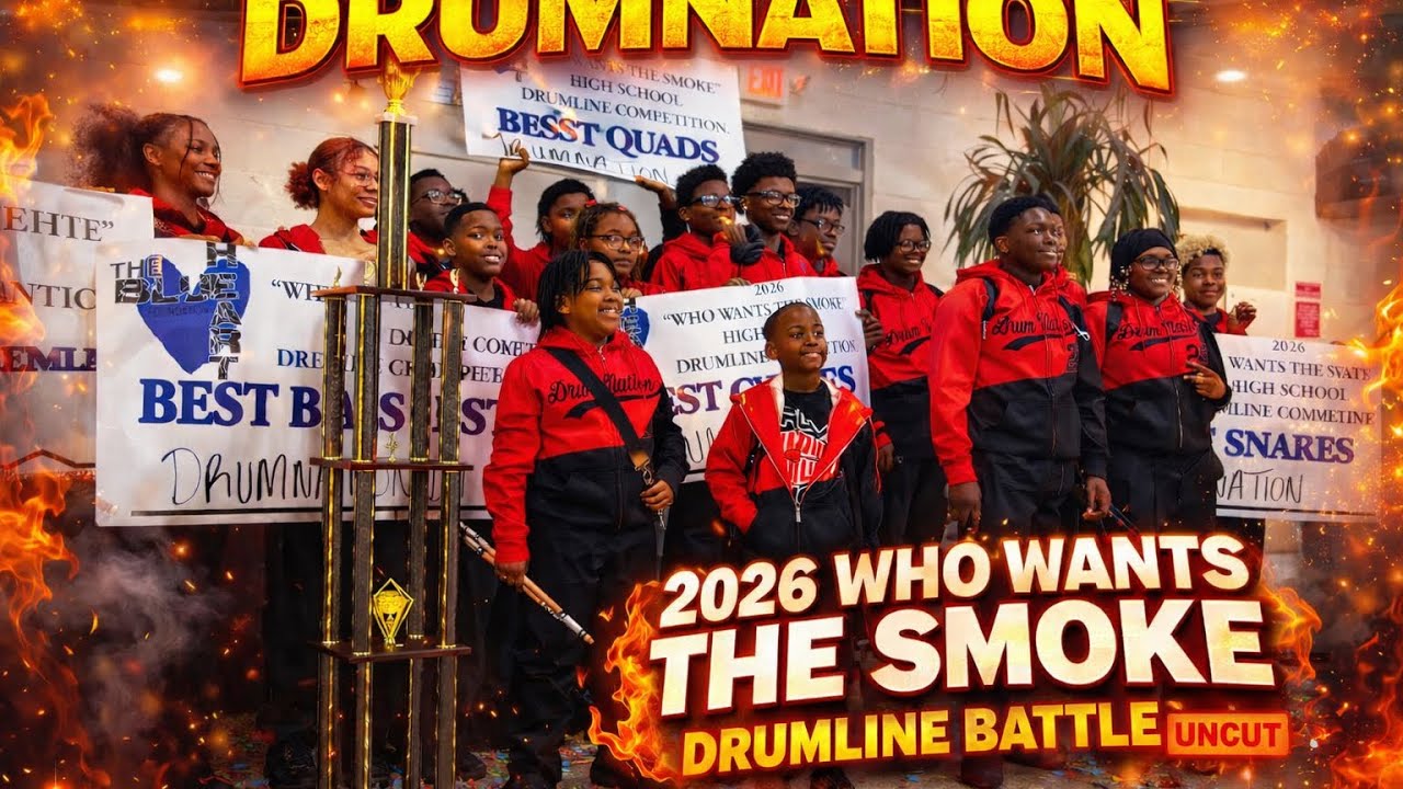 Drumnation Full Featured @ 2026 Who Wants The Smoke Drumline Battle Uncut 