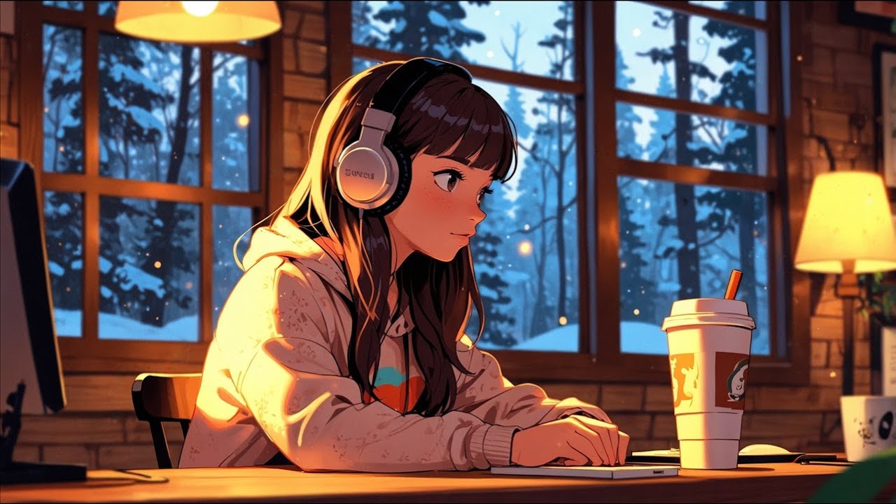 LoFi Anime Cafe ☕ | Chill Lo-Fi Beats for Study, Relax & Focus