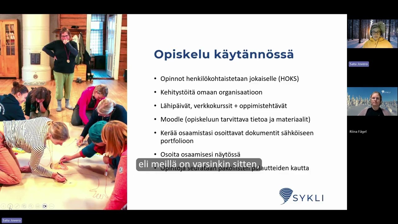 Ympäristöalan erikoisammattitutkinto, ympäristökasvatuksen osaamisala. Infotilaisuus 21.1.2026