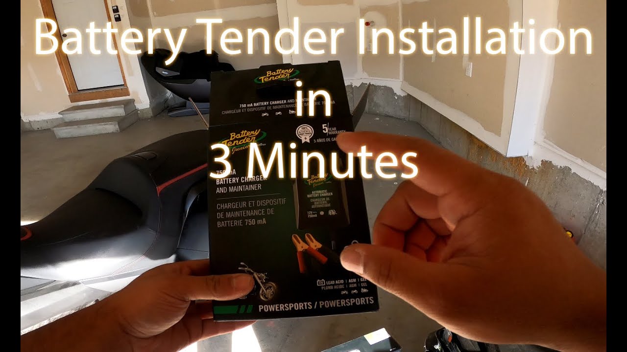 Battery Tender Installation Honda Goldwing DCT