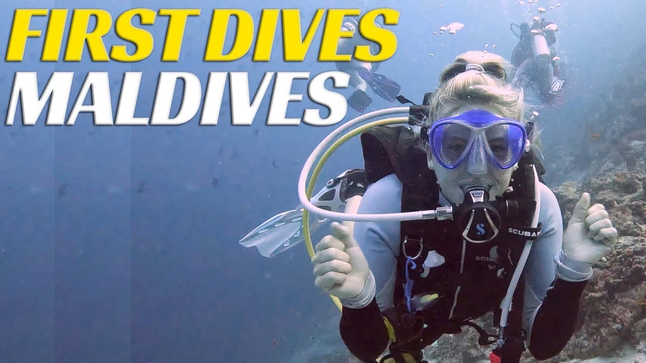 FIRST Scuba Dive In The MALDIVES! - Ep 77