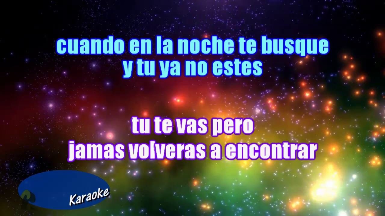 Connexion Piensa en mi Karaoke