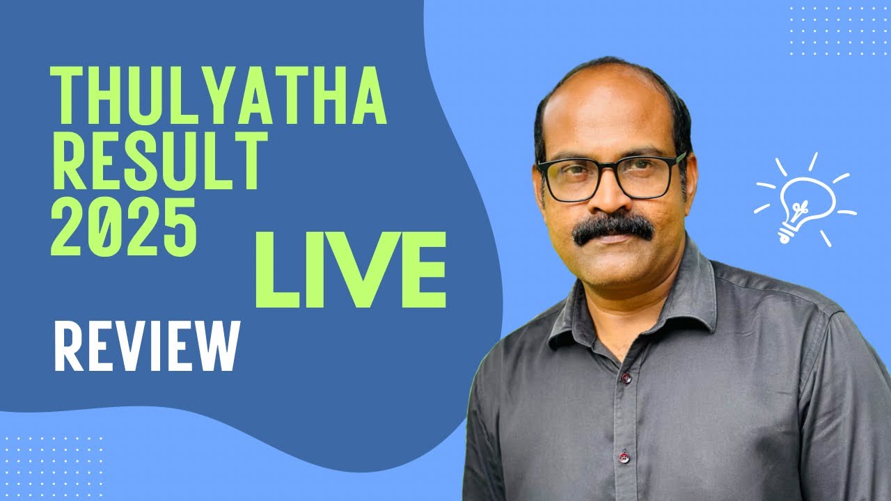 ANILKUMAR #ECONLAB is live | Thulyatha Result 2025 Review #anilkumareconlab #thulyatha