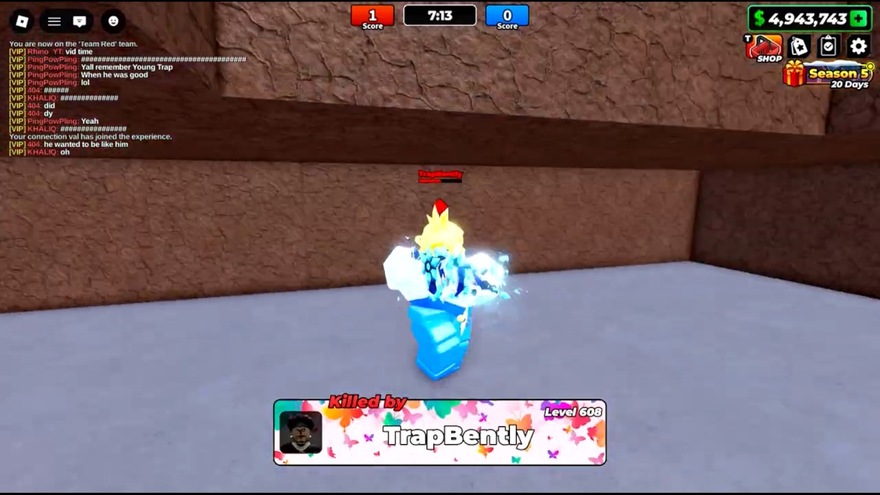 Flag Wars! - TrapBently Equipped Frost BHG