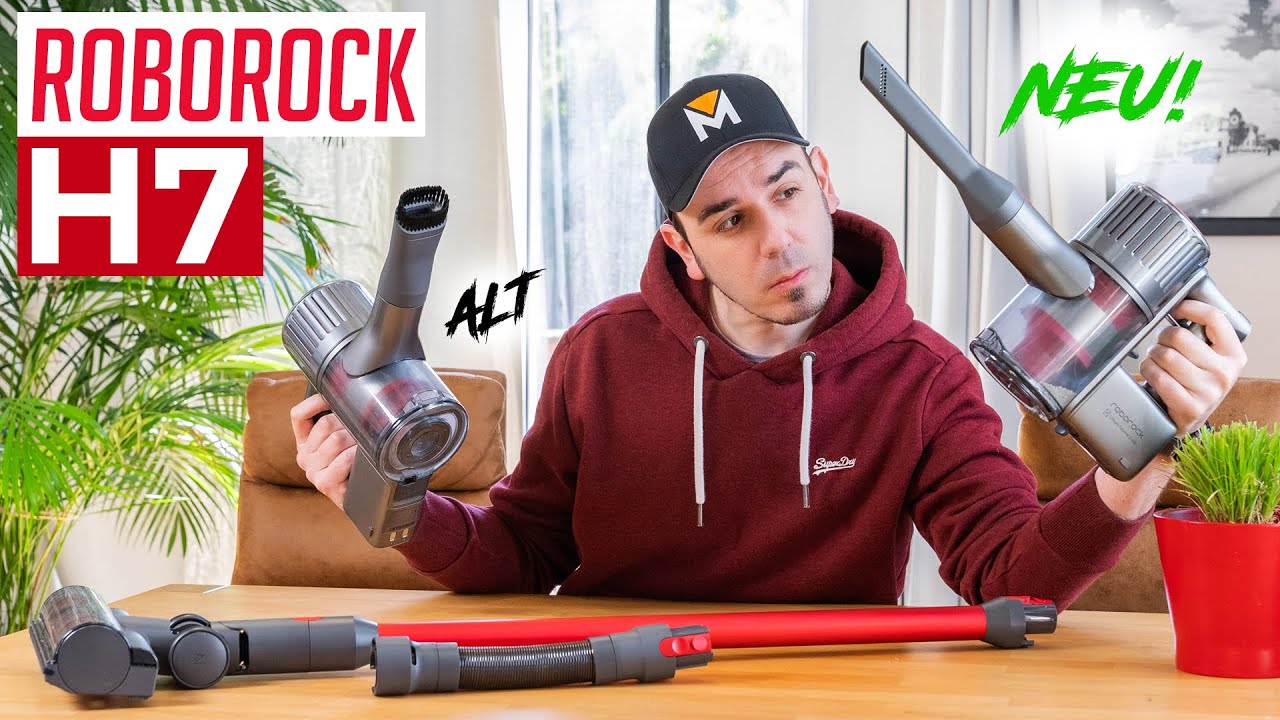 ROBOROCK H7 Akkusauger Test 2021 - Tschüss Kabel! (inkl. H6 Vergleich)