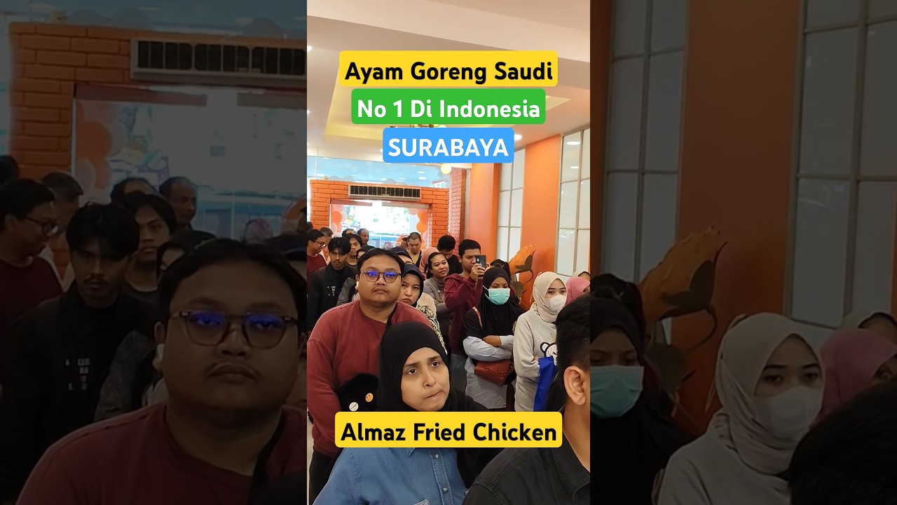 #almaz# fried chicken# Surabaya# Ramee banget#'!!