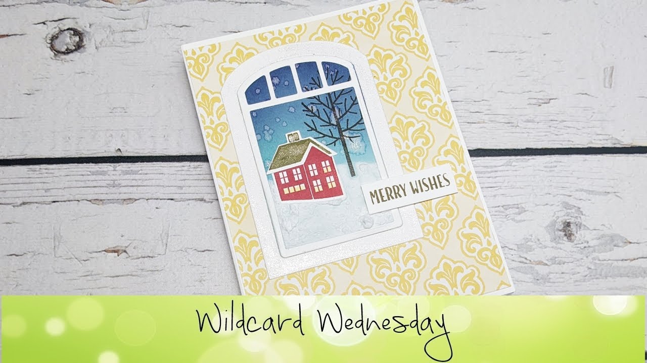 Window Wishes card featuring Stampin' Up!® Products #stampinup #sunnstampin