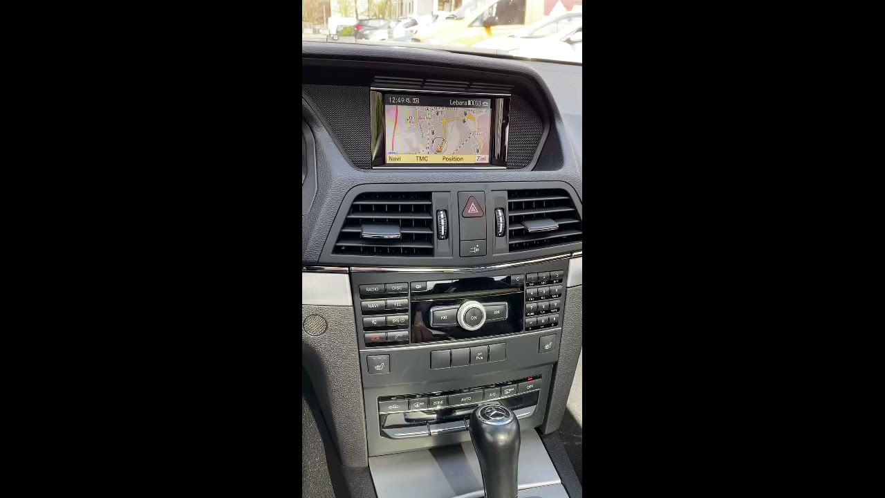 Mercedes E250 CDI Coupe comand controller Drehenkopf ausbauen C207 (2011)