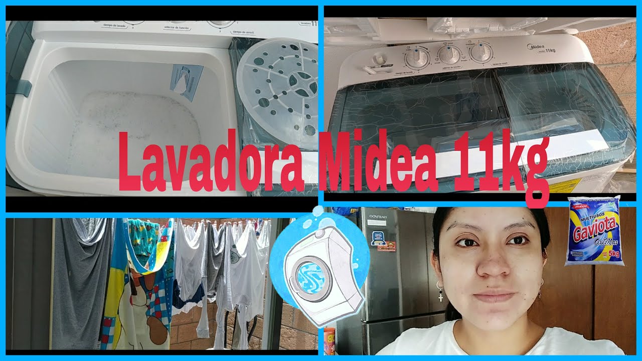 LAVADORA MIDEA 11KG/Compramos una lavadora/ME GUSTO O NO? 