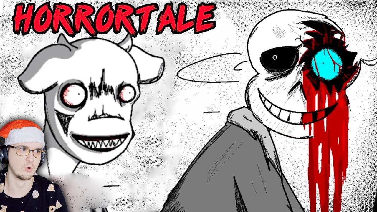 МЕНЯ ПУГАЕТ UNDERTALE! Horrortale ► Часть 8 (хоррортейл Андертейл комикс на русском) | Реакция