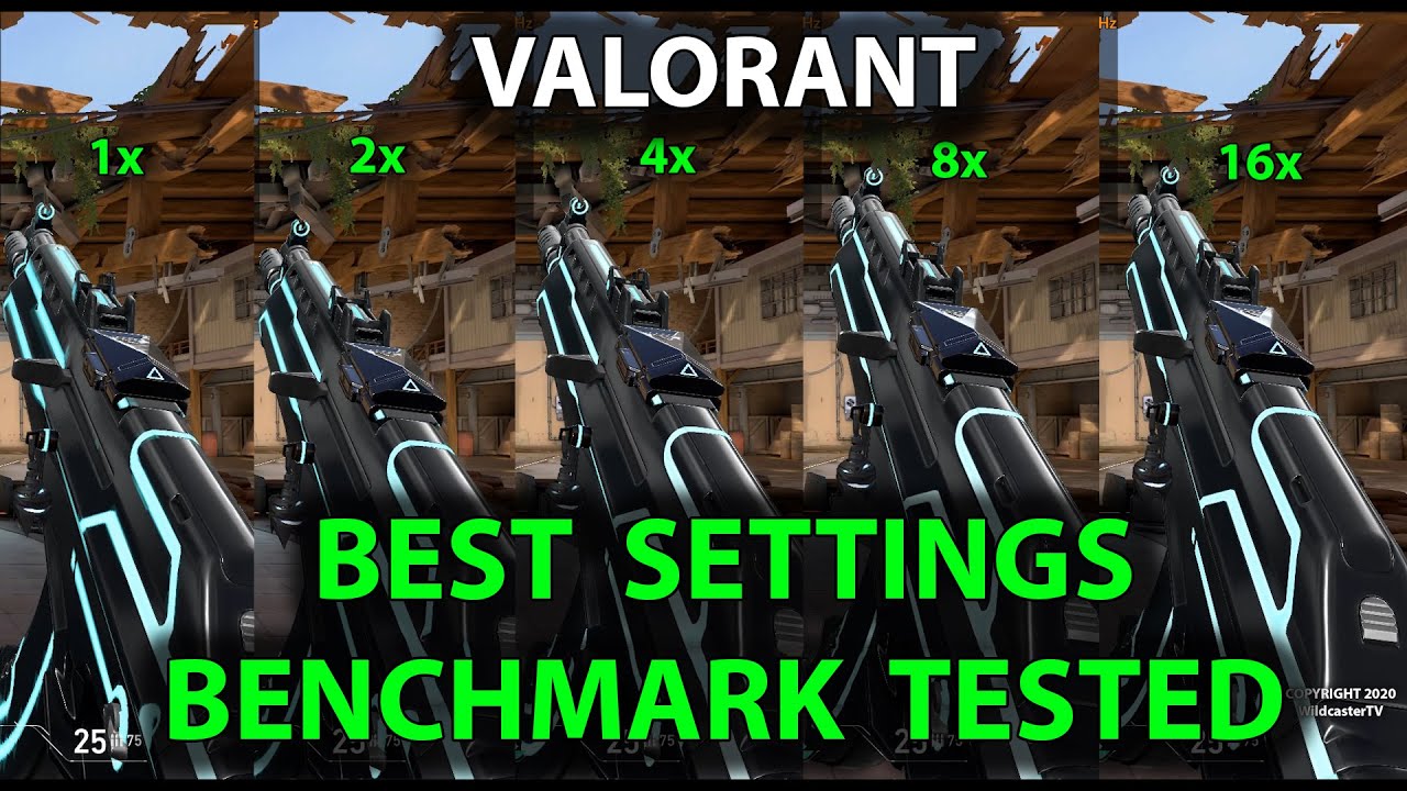 VALORANT BEST SETTINGS Benchmark