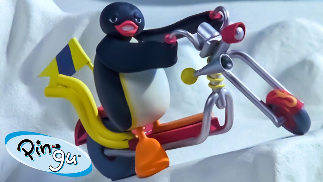 Pingu and the New Scooter 🐧 | Pingu - Official Channel | Cartoons For Kids
