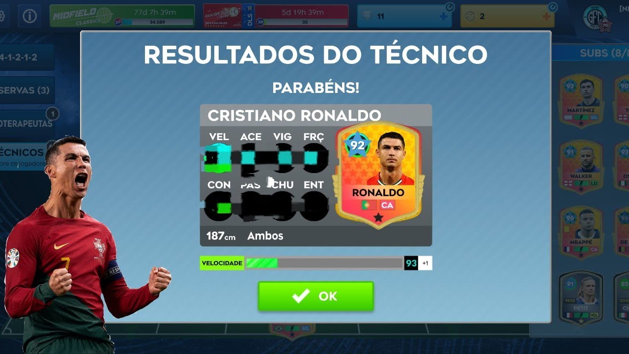 DLS 26 ⭐| UPGRADE MAX CRISTIANO RONALDO 