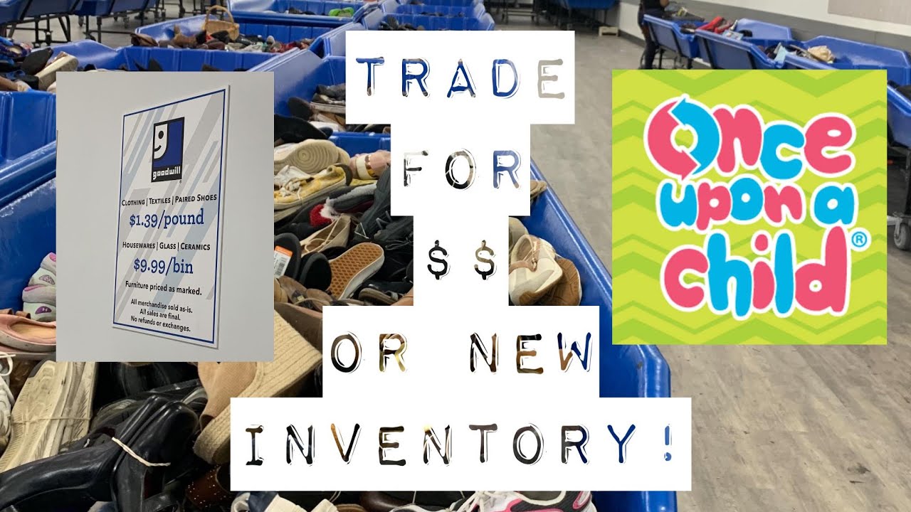 Goodwill Bins Haul To Trade At Once Upon A Child And What I Earned