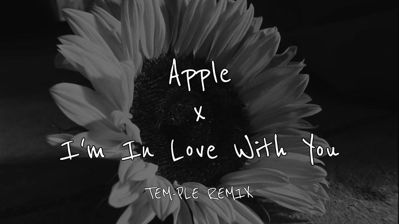 Apple x I'm In Love With You TEM-PLE REMIX